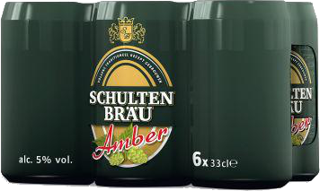 Schultenbrau Amber 6 blikken á 33 cl